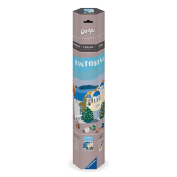 CreArt na płótnie: Santorini